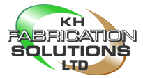 KH Meatl Fabrications green and black logo