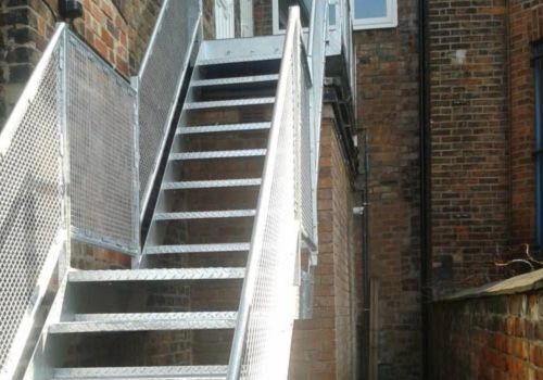 KH Fabrications steel staircase