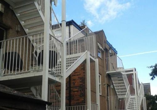 KH Fabrications steel staircase