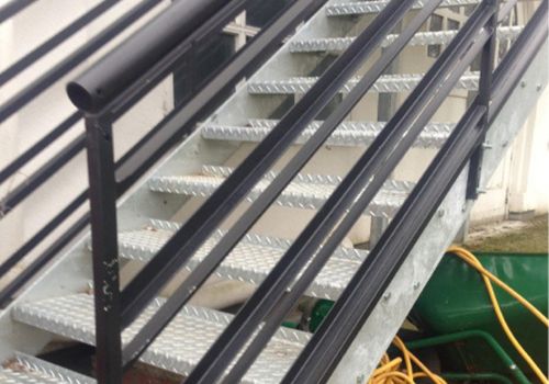 KH Fabrications steel staircase