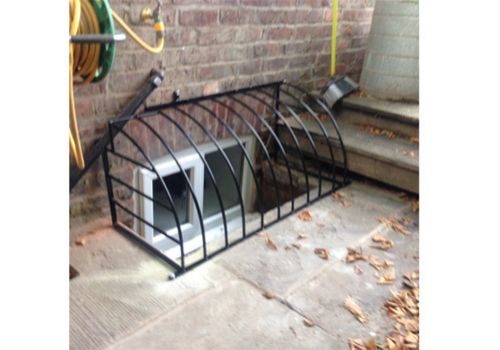 KH Fabrications welding cellar window guard