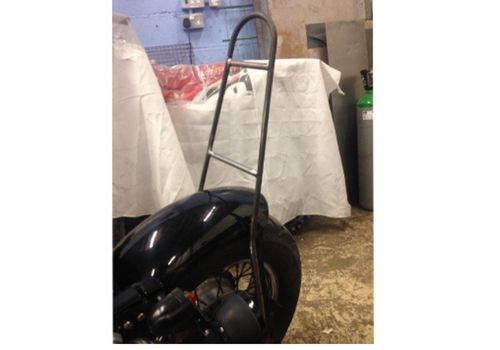 KH Fabrications welding motorbike