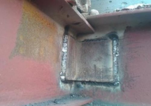 KH Fabrications welding steel beam one